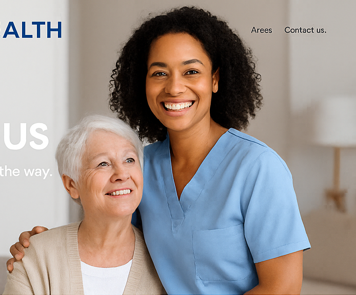 Aveena Health caregiver and client